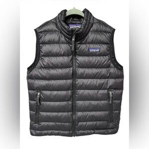 Patagonia Kids Down Sweater Vest Black Size S (7/8) Unisex